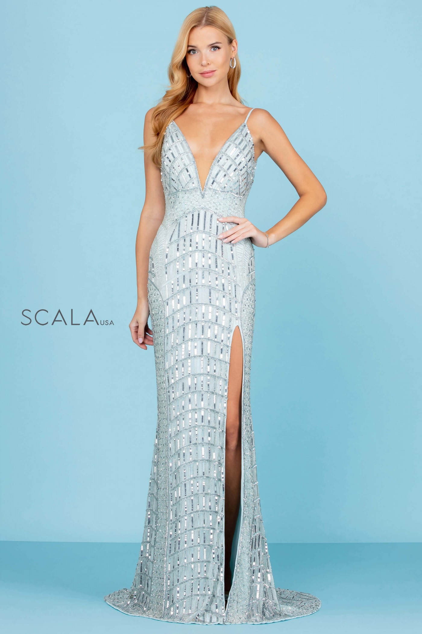 Scala 60288 Beaded Gown