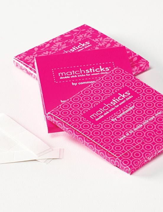 Matchsticks Book of 50 Double Stick Tape by Commando