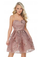 Alyce 2650 Strapless Sequined Party Dress