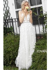 Jovani JB63363 White Floral Dress