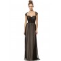 Black, Nude Bari Jay 1454 Illusion Evening Gown for $230.00