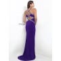 Purple Intrigue 163 Jaw Dropping Jeweled Cut Out Jersey Dress for $379.00