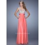 La Femme 21505 Coral Dress