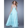 La Femme 21505 Aqua Dress