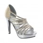 Gold, Silver Carey by Touch Ups Strappy Party Shoes for $64.00