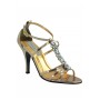 Gold Vanessa by Touch Ups Stunning Jeweled Sandal for $66.00