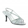 Silver Lyric by Touch Ups Strappy Prom Shoe for $56.00