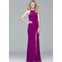Purple Faviana 7976 Chic & Sleek Fitted Jersey Gown for $298.00