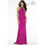 Pink Alyce 8008 High Neck Jersey Gown for $330.00