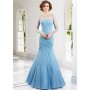 Blue VM by Mori Lee 70917 Mermaid Mother of the Bride Dress for $498.00