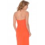 Orange Precious Formals P21011 Strapless Illusion Dress for $378.00