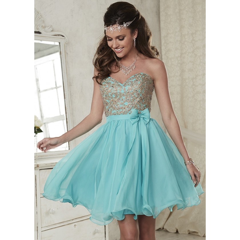 Damas 52386 Strapless Sweetheart Party ...