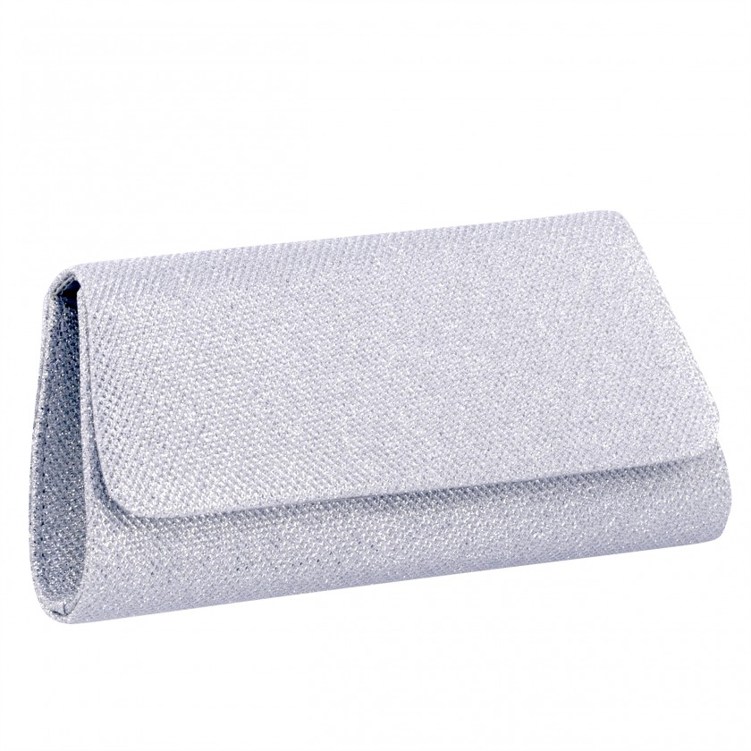 Buy the Kate Spade Glitter Silver Pouch | GoodwillFinds
