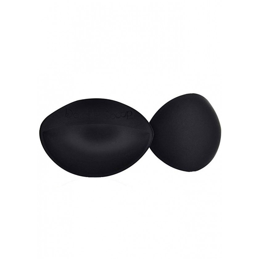 Double Scoop Colors! Triangle Bra Pads Inserts Breast Shaper +Free Body  Tape : : Clothing, Shoes & Accessories