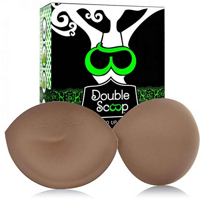 Double Scoop® Triangle Bra Inserts with Bonus Pack of Double
