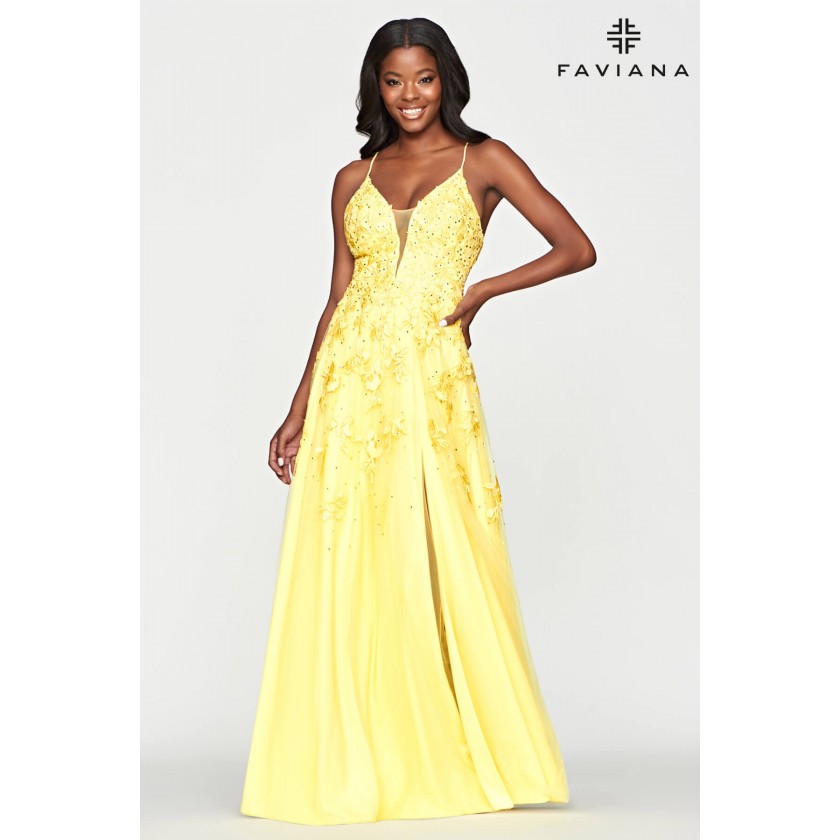 Faviana S10640 Prom Dress | RissyRoos.com