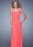 La Femme 20844 Sweetheart Prom Dress Evening Gown