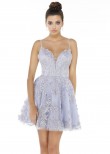 Alyce 3074 Ice Lilac Short Lace Dress