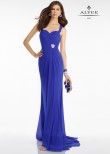 Alyce B'Dazzle 35804 Fitted Open Back Evening Gown