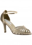 Rapture by Touch Ups Lovely Low Heel Glitter Shoe