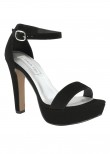 Mary by Touch Ups Black Platform Sandal