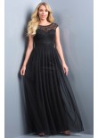 Scala 48821 Cap Sleeve Evening Dress