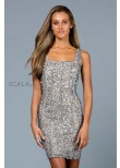 Scala 60182 Short Beaded Dress