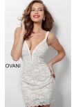 Jovani 65576 Short Lace Prom Dress
