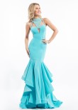 Rachel Allan 7151 Sexy Fitted Jersey Mermaid Gown