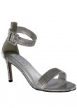 Brenda Silver Ankle Strap Sandal