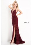 JVN by Jovani JVN00864 Embellished Lace Prom Dress