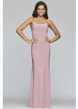Faviana S10205 Jersey Gown with Lace-Up Back