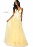 Sherri Hill 53730 Lace Tulle Ball Gown